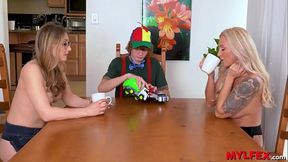 Mylfex - Stepmom and Aunt Lives to Serve their Brat Boy