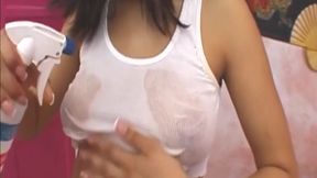 Brunette MILF Takes Hard Cock and Messy Facial