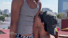 Deepthroating a 9in cock - enriquemudu & frankijote (free version)