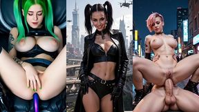 planet utoppia s best ai generated cyberpunk slutty girls and futas