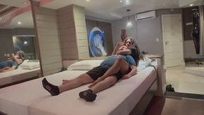 MASTER HARRY CHOKE AND HAND GAG DOM