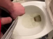 Asher Devin Bored at Home Takes a Piss for You to Watch