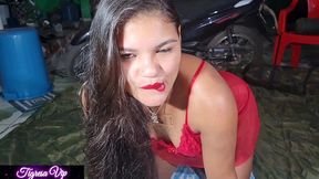 parte 1 - tigresa vip fazendo uma dupla penetra&ccedil;&atilde;o deliciosa em cima da moto e no quarto aquele anal delicioso