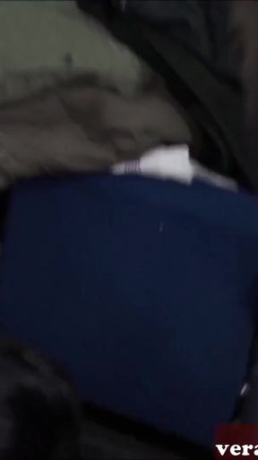 Thrilling moment from "German private threesome with 1 submissive and femdom teen"