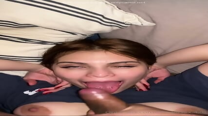 Mili Pili420 Receives Milk In Her Mouth