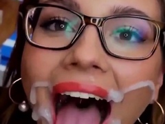 Busty JenKowski bukkake cumslut