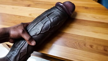 BLACK MAN MASSAGING HIS HUGE BLACK COCK | BBC WORSHIP