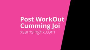Post Workout Cumming JOI