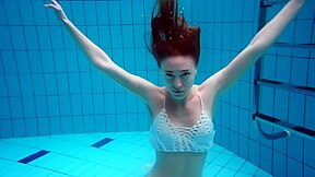 Diana Zelenkina Absolute Cutie Swimming Naked In Pool