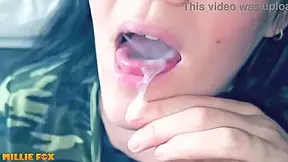 James Fox And Millie Fox In The Cum Swallowing Queen - Compilation (huge Loads)