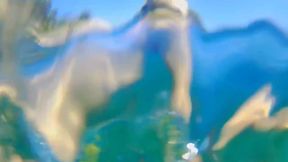 Underwater Close Up Pee And Naked Swimming