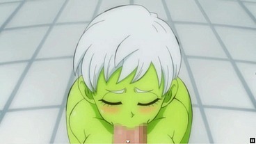 Dragon Ball Super Lost Episode [Dragon Ball Hentai game parody PornPlay ] Ep.5 so much cum that it overflow from her nose