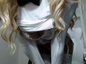 Huge boobs amateur blonde ho messy facial in the cab 06