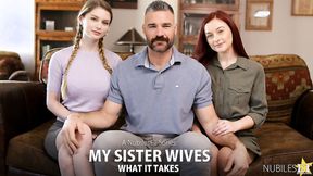 ”My stepsister Wives What It Takes - Bunny Colby,Danni Rivers”