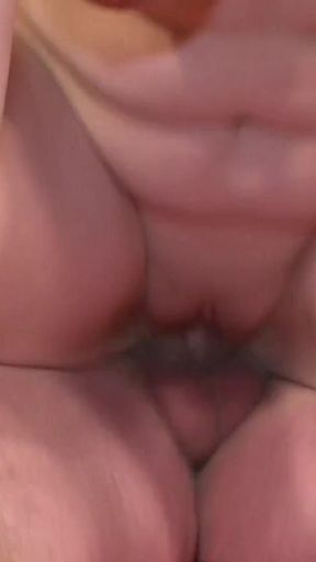 Hot lesbian Gina joins in couple and gets her pussy licked