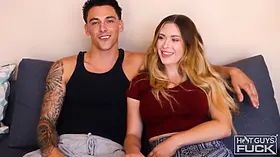 Jay tate gets a handful of Lindsay Lee's Big Tits!