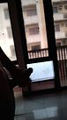 Risky Handjob at the Window