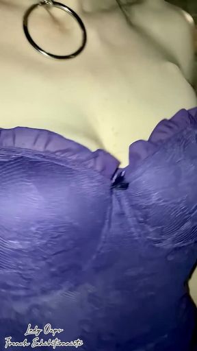 No Panties in Mini Skirt at Public Place