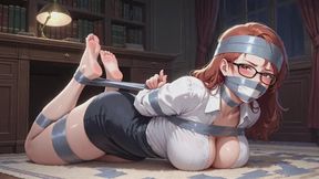 Bondage Fantasies #90: Secretary's Secret Hogtie Confession