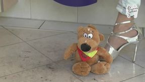 Poor Teddy under High Heels 2