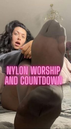 Nylon worship and countdown
