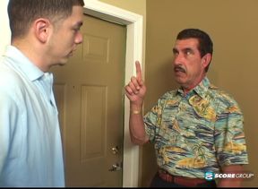 Jewel fucks. Hubby jacks in the closet