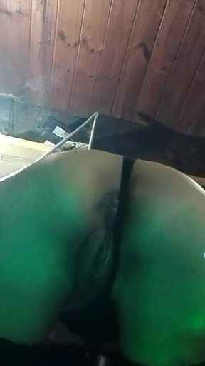 Mariana's Ass While Sucking Cock