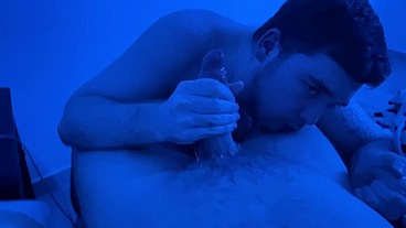 Homemade Sloppy Blowjob with a lot of Saliva