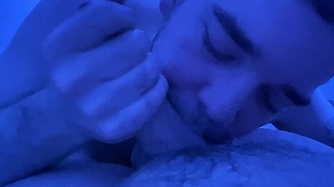Homemade Sloppy Blowjob with a lot of Saliva