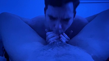 Homemade Sloppy Blowjob with a lot of Saliva