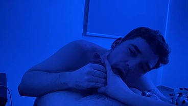 Homemade Sloppy Blowjob with a lot of Saliva