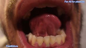 Tony eats, vore, sexy hot mouth