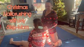 Christmas hairbrushing with My Step-mom (4K)