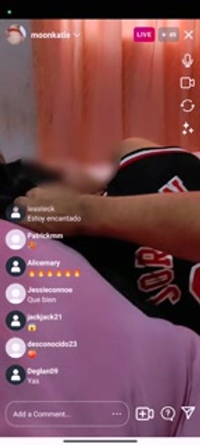 Live sex Instagram with my stepcousin - we like to be alone at home.