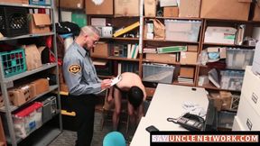 SayUncleNetwork.com - Twink suspect bareback screwed hard by horny officer's cock