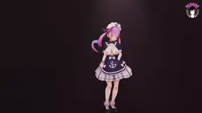 Aqua - Sexy Dance Flashing Tits (3D HENTAI)