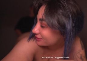 Mira's Spontaneous Encounter with a Mysterious Stranger During a Wild Shoot!