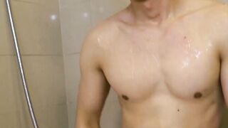 Sweat and Cum Hans Raws Shower Orgy