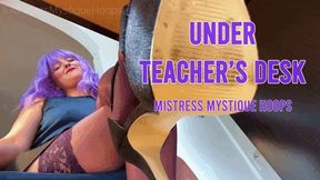 Under Teacher's Desk (with music)