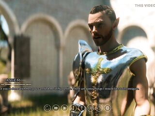 The Seven Realms 58 - Atlas, Idril & Mowen Find Secret Chamber & Letters (sfw)