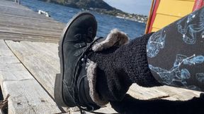 Boot Remival by the Oceanside