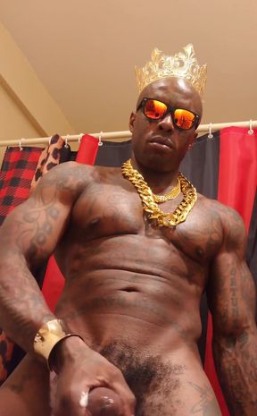 Bbc Worship Hallelujah Johnson - Tall Dark Chocolate Muscles Tattoos Hairy BBC Hallelujah Johnson Masturbating Solo