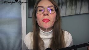 Madalynn Raye is Ballgagged, drooling and edging you with gag talk! SD