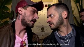 une orgie bareback entre bandes rivales dans un hotel desaffecte