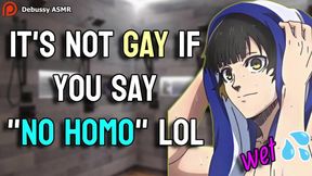 Wet Shower Femboy Bachira Choked by Debussy ASMR