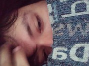 Cute eyes guy is getting fucked hard and rough by crippling depression