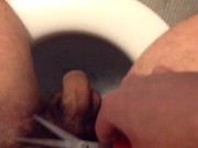 Trim the ends. Cutting my penis. My TWITTER @jacks69on