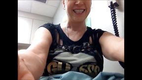 Doctor catches me masturbating in his room