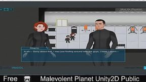 Alien seduction in a sci-fi world