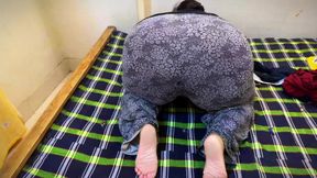 Morocco Big Ass Muslim MILF Stepmom Big Ass Show for Seduced Stepson to Gets Anal Sex